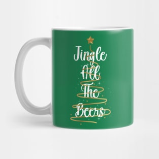 Jingle All The Beers - Merry Christmas - Christmas Sweater Mug